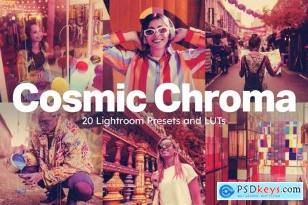 20 Cosmic Chroma Lightroom Presets and LUTs