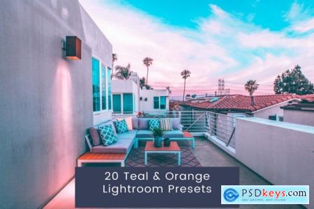 20 Teal & Orange Lightroom Presets