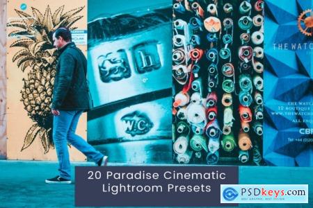 20 Paradise Cinematic Lightroom Presets