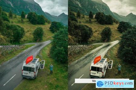 20 Road Trip Lightroom Presets and LUTs