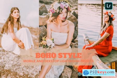 Boho Style Lightroom Presets Dekstop and Mobile