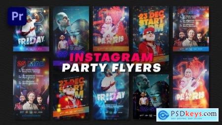 Instagram Party Flyers Premiere Pro 46063937