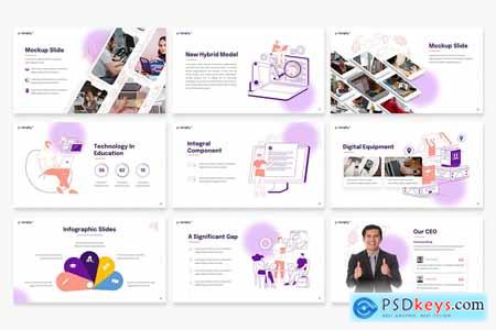 Veriphy E-Learning Powerpoint Template