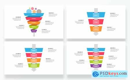 Multi-Level Funnel Infographic PowerPoint Template
