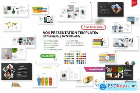 VOX Powerpoint Presentation Templates