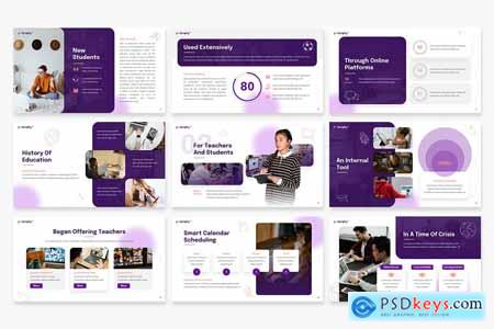 Veriphy E-Learning Powerpoint Template
