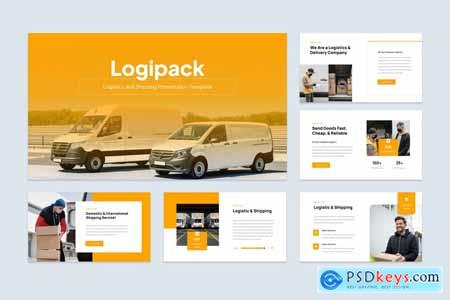 Logipack - Logistics & Shipping PowerPoint