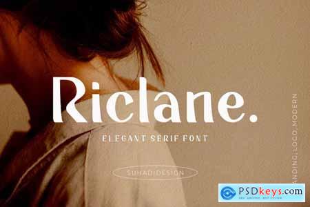 Riclane Elegant Serif Font