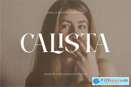 Camelia Elegant Serif Font