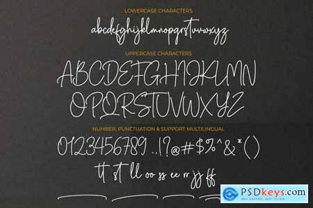 Buttervill - Signature Font