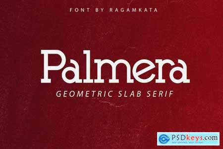 Palmera - Geometric Slab Serif