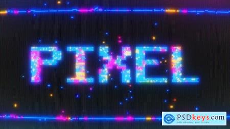 Pixel Logo & Title Opener 46626538