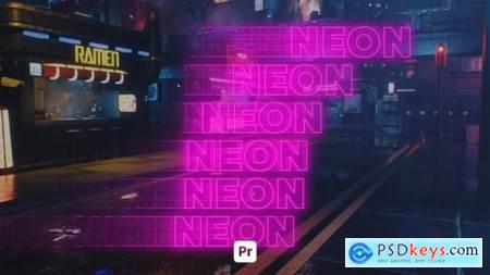Kinetic Neon Typo 03 for Premiere Pro 46117818