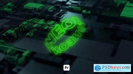 Kinetic Neon Typo 01 for Premiere Pro 46117805