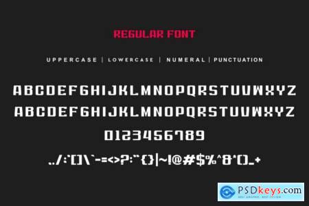 Rexako - Sport Font