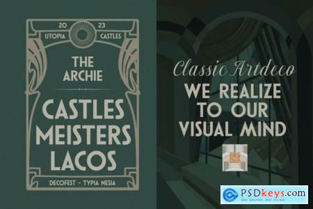 Decofast - Vintage Art Deco Sans Serif Font