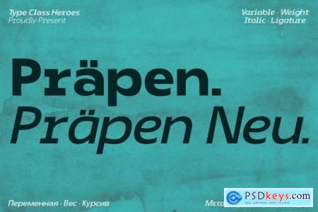 Prapen Font