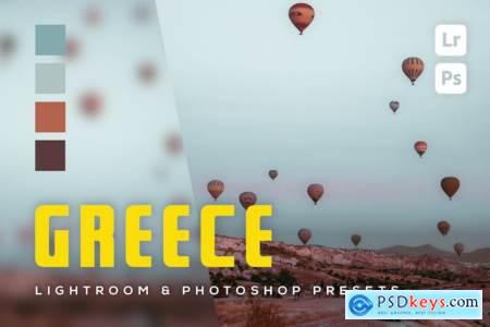 6 Greece Lightroom and Photoshop Presets