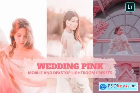 Wedding Pink Lightroom Presets Dekstop and Mobile