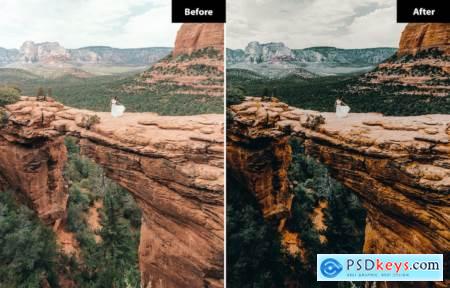 6 Drone Matte Lightroom and Photoshop Presets