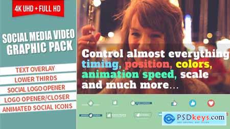 Social Media Video Graphic Pack 19300014