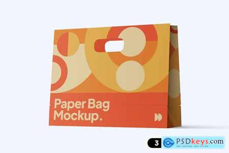 Shopping Bag Paper Bag Mockup