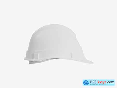 Construction Hard Hat psd Mockup Set