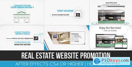 Real Estate Website Promotion 12804976