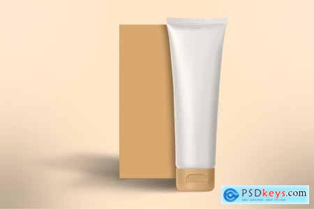 Cosmetic Product Packaging Mockup