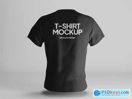 Black Tshirt Mockup