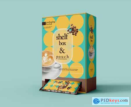 Shelf Box Packaging Mockup SZSCJDN