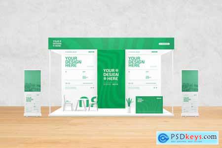 Exhibition & Trade Show Booth Mockup