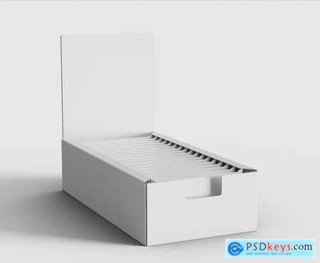 Shelf Box Packaging Mockup CQCVTW3