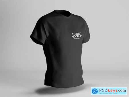 Black Tshirt Mockup