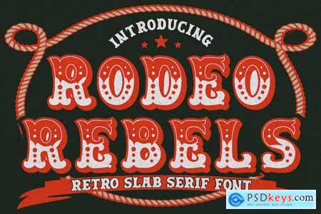 Rodeo Rebels - Display Typeface