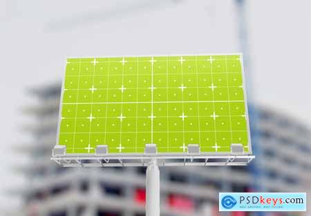 Outdoor Billboard Scene Mockup