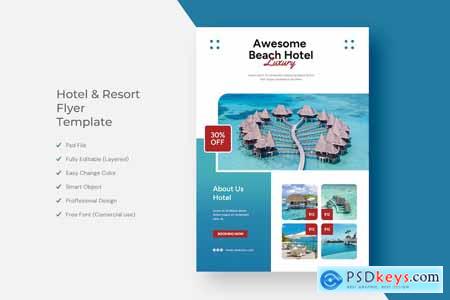 Hotel & Resort Flyer