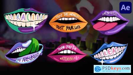 Lips and Titles for After Effects 46330069