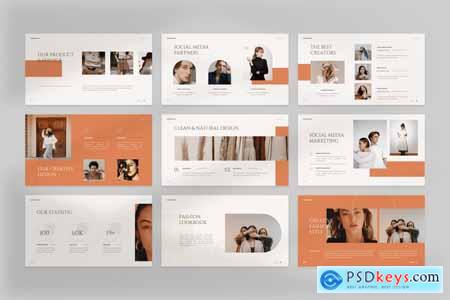 Fashiona - Brand Fashion Powerpoint Template