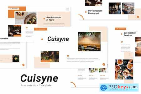 Cuisyne - Restaurant Powerpoint Template