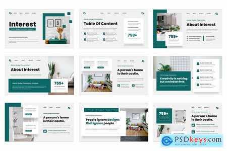 Interest - Interior Design Powerpoint Template