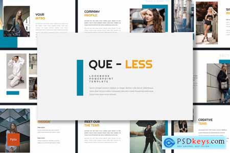 Que-less - Lookbook Powerpoint Template