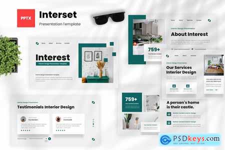 Interest - Interior Design Powerpoint Template