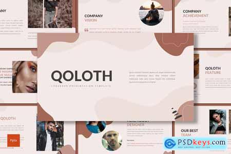 Qoloth - Lookbook Powerpoint Template