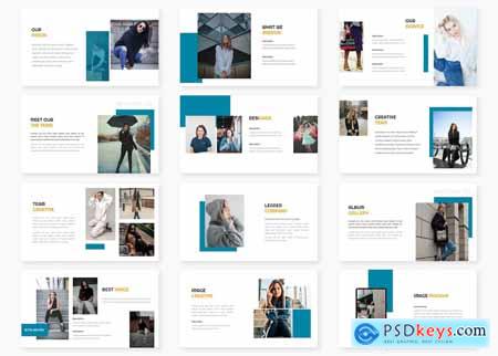 Que-less - Lookbook Powerpoint Template