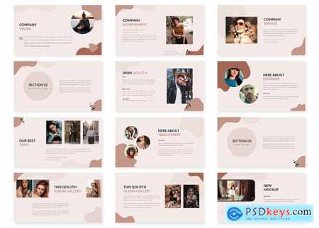 Qoloth - Lookbook Powerpoint Template