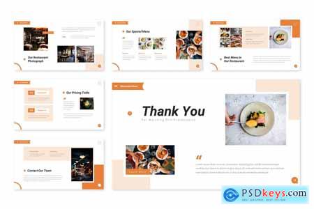 Cuisyne - Restaurant Powerpoint Template