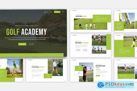 Golf Academy Presentation Template