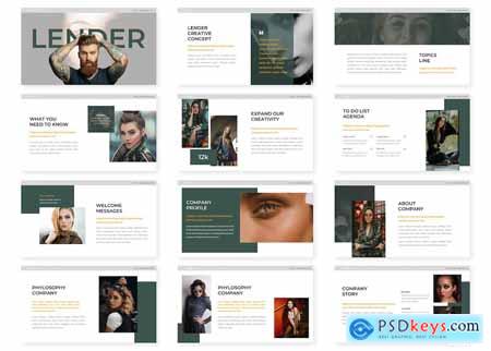 Lender - Fashion Powerpoint Template