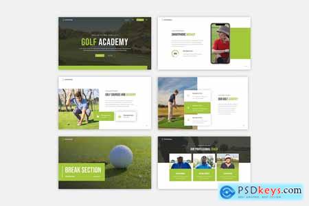 Golf Academy Presentation Template